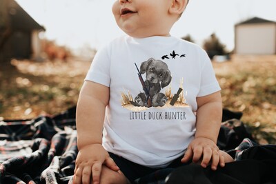Little Duck Hunter Shirt - Short Sleeves - Long Sleeves - image1